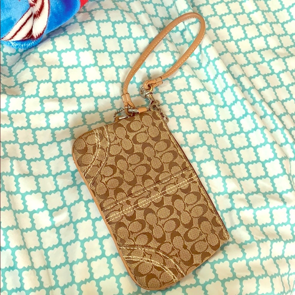 Coach wristlet